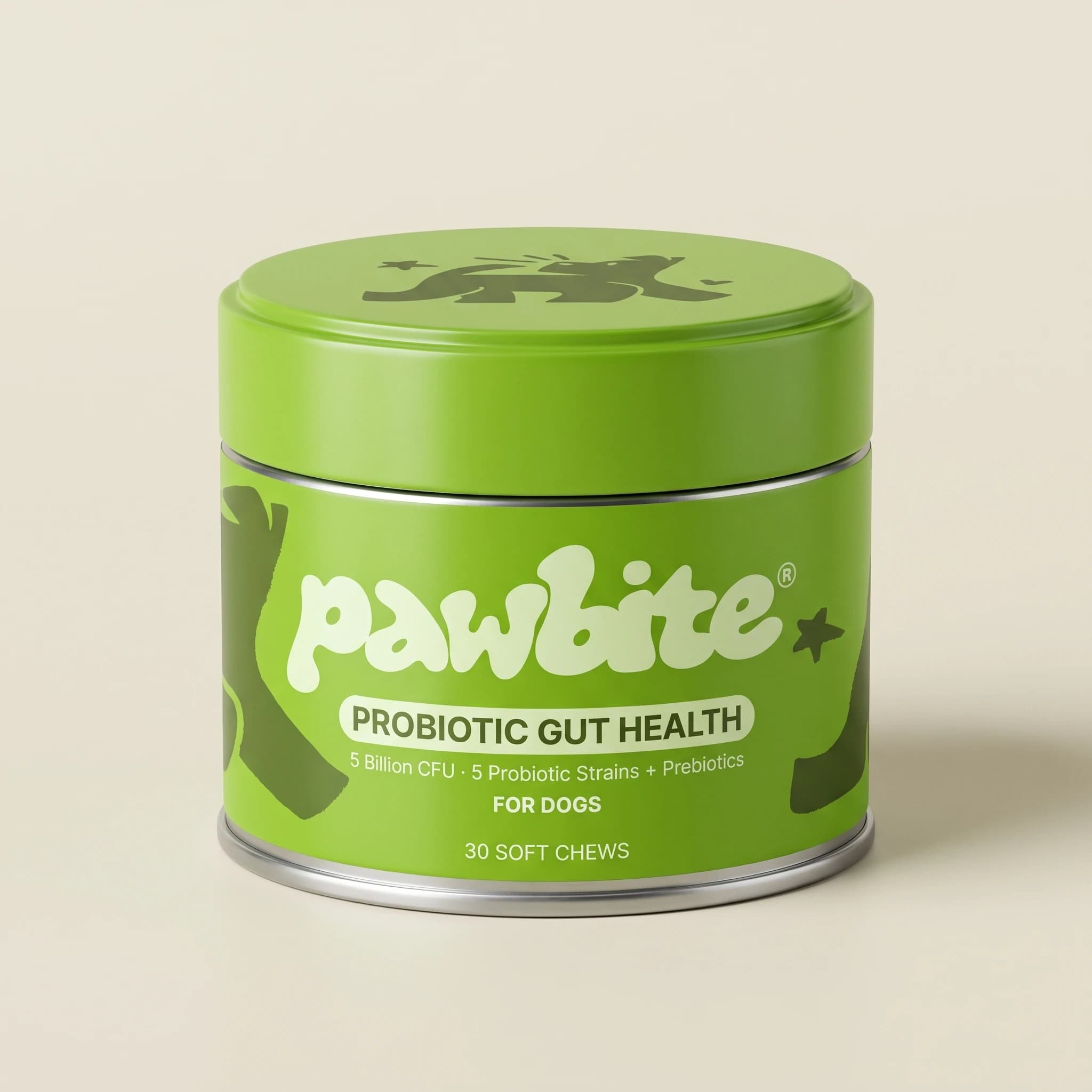 PawBite Daily Probiotic tin